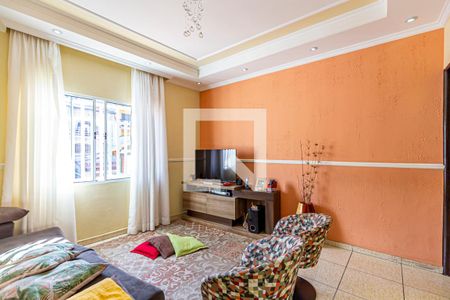 Sala de casa à venda com 3 quartos, 126m² em Vila Tibiriçá, Santo André