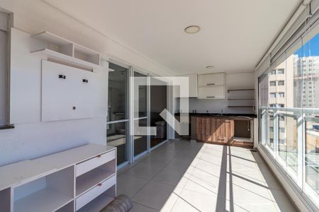 Varanda Gourmet de apartamento à venda com 3 quartos, 94m² em Vila Celeste, São Paulo