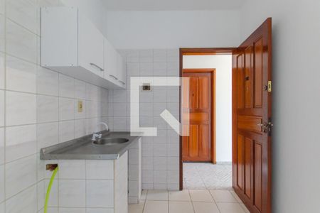 Cozinha de kitnet/studio para alugar com 1 quarto, 29m² em Trindade, Florianópolis