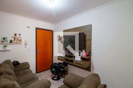Sala de apartamento à venda com 1 quarto, 37m² em Jardim Santa Mena, Guarulhos