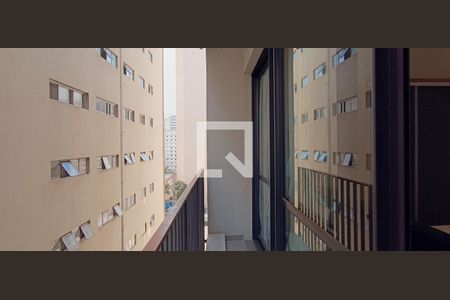 Studio à venda com 30m², 1 quarto e sem vagaVaranda