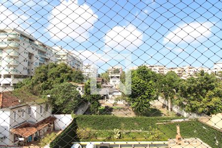 Varanda da Sala - vista de apartamento à venda com 3 quartos, 93m² em Freguesia de Jacarepaguá, Rio de Janeiro
