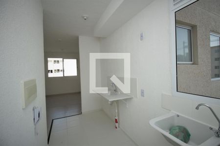 Apartamento para alugar com 41m², 2 quartos e 1 vagaCozinha e Área de Serviço