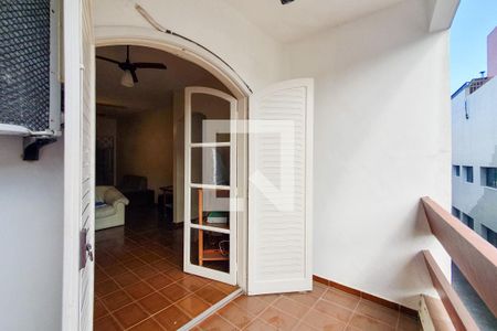 Varanda de apartamento para alugar com 3 quartos, 100m² em Vila Júlia, Guarujá