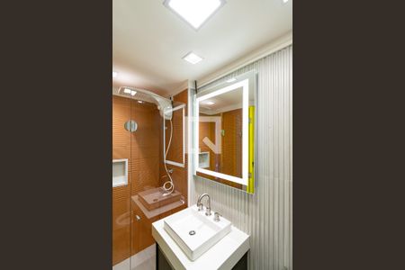 Studio para alugar com 31m², 1 quarto e sem vaga Studio para alugar com 31m², 1 quarto e sem vagaBanheiro Social