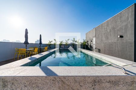 Studio para alugar com 31m², 1 quarto e sem vaga Studio para alugar com 31m², 1 quarto e sem vagaPiscina