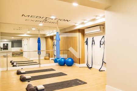 Studio para alugar com 31m², 1 quarto e sem vaga Studio para alugar com 31m², 1 quarto e sem vagaSala de Ginástica