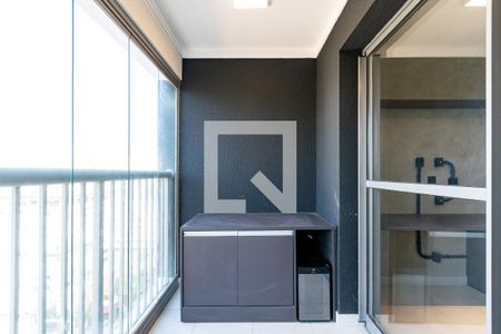 Varanda de kitnet/studio à venda com 1 quarto, 31m² em Vila Clementino, São Paulo