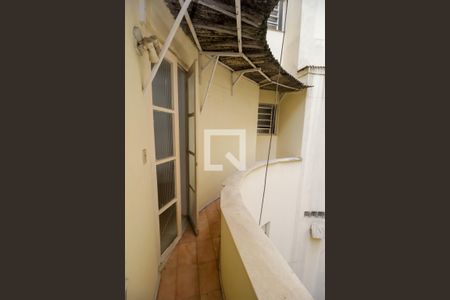 Varanda da Sala de apartamento à venda com 1 quarto, 40m² em Catete, Rio de Janeiro