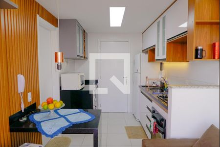Sala / Cozinha /Área de Serviço de apartamento à venda com 1 quarto, 30m² em Cambuci, São Paulo