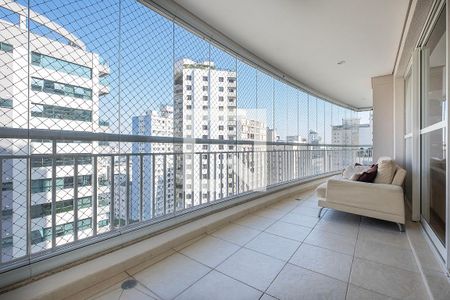 Varanda de apartamento para alugar com 3 quartos, 150m² em Paraíso, São Paulo
