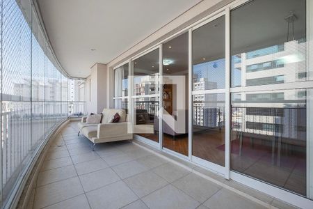 Varanda de apartamento para alugar com 3 quartos, 150m² em Paraíso, São Paulo
