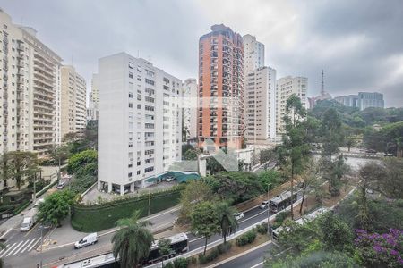 Sala - VIsta de apartamento à venda com 2 quartos, 150m² em Jardim Paulista, São Paulo