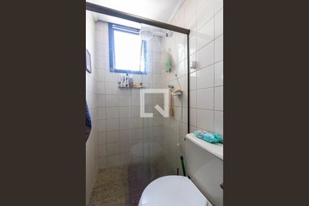 Banheiro da Suíte de apartamento à venda com 3 quartos, 86m² em Vila Antonina, São Paulo