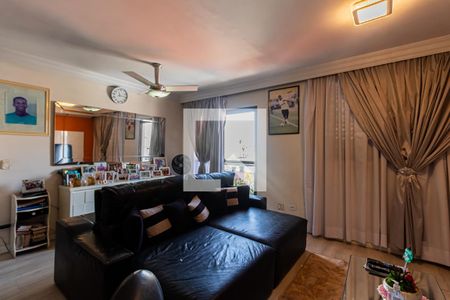 Sala de apartamento à venda com 3 quartos, 86m² em Vila Antonina, São Paulo