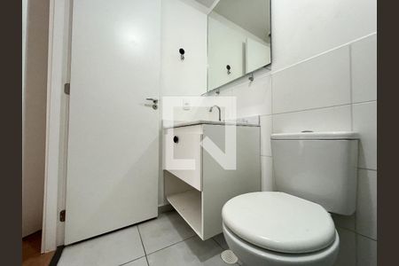 Apartamento para alugar com 27m², 1 quarto e sem vaga Apartamento para alugar com 27m², 1 quarto e sem vagaBanheiro da Suíte