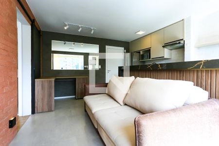 Sala de apartamento para alugar com 1 quarto, 38m² em Vila Andrade, São Paulo