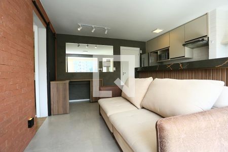 Sala de apartamento para alugar com 1 quarto, 38m² em Vila Andrade, São Paulo