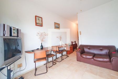 Sala de apartamento para alugar com 2 quartos, 72m² em Loteamento João Batista Julião, Guarujá