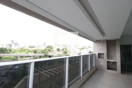 Varanda da Sala de apartamento para alugar com 3 quartos, 137m² em Tubalina, Uberlândia