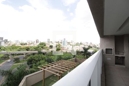 Varanda da Sala de apartamento para alugar com 3 quartos, 137m² em Tubalina, Uberlândia