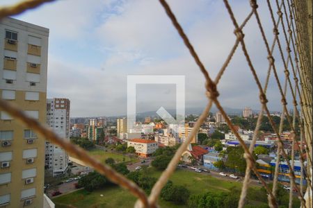 Vista da Sala de apartamento para alugar com 3 quartos, 75m² em Vila Ipiranga, Porto Alegre