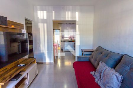 Sala de casa para alugar com 2 quartos, 70m² em Maracanã, Praia Grande