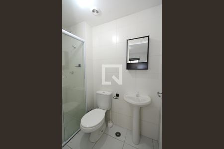 Apartamento para alugar com 28m², 1 quarto e sem vagaBanheiro da Suíte