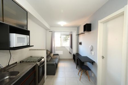 Sala/Cozinha de apartamento para alugar com 1 quarto, 28m² em Jardim Cidalia, São Paulo