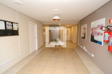 Apartamento para alugar com 28m², 1 quarto e sem vagaHall social