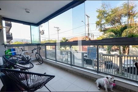 Varanda da Sala de casa de condomínio à venda com 2 quartos, 78m² em Piratininga, Niterói