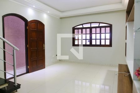 Sala de casa para alugar com 2 quartos, 230m² em Vila Camilopolis, Santo André