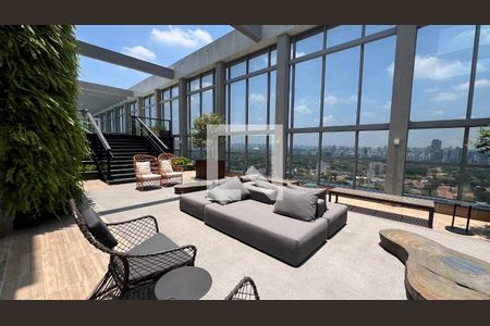 Área comum de kitnet/studio para alugar com 1 quarto, 30m² em Pinheiros, São Paulo