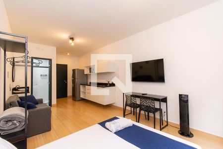 Studio de kitnet/studio para alugar com 1 quarto, 30m² em Quinta da Paineira, São Paulo