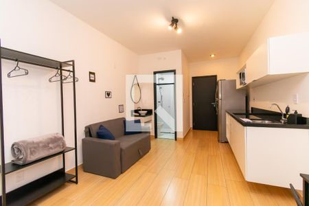 Studio de kitnet/studio para alugar com 1 quarto, 30m² em Quinta da Paineira, São Paulo