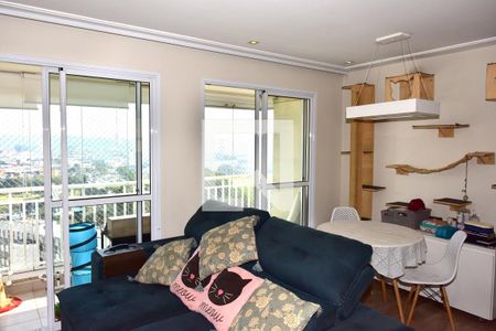 Sala de apartamento para alugar com 3 quartos, 80m² em Vila Campo Grande, São Paulo