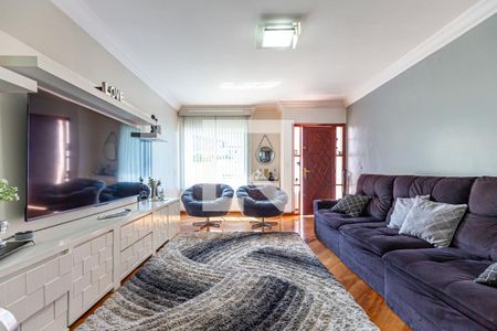 Sala de casa à venda com 4 quartos, 254m² em Vila Pinheirinho, Santo André