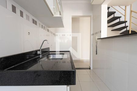 Apartamento para alugar com 103m², 2 quartos e 1 vagaDetalhe da cozinha
