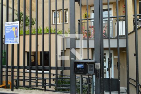 Studio à venda com 28m², 1 quarto e sem vagaFachada + Plaquinha