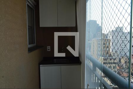 Studio à venda com 28m², 1 quarto e sem vagaVaranda