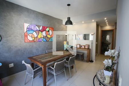 Sala de Jantar de casa de condomínio à venda com 3 quartos, 120m² em Pechincha, Rio de Janeiro