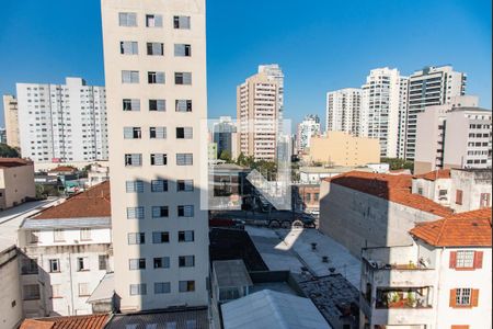 Vista da varanda de kitnet/studio à venda com 1 quarto, 25m² em Vila Mariana, São Paulo