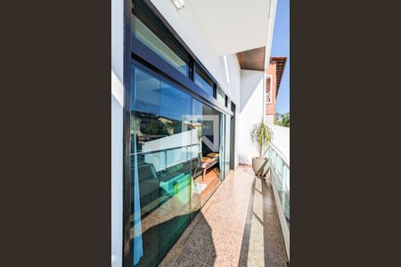 Varanda da sala de casa à venda com 4 quartos, 333m² em Bairro dos Casa, São Bernardo do Campo