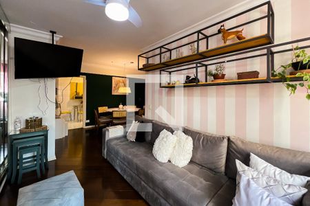 Sala de apartamento à venda com 3 quartos, 101m² em Vila Uberabinha, São Paulo