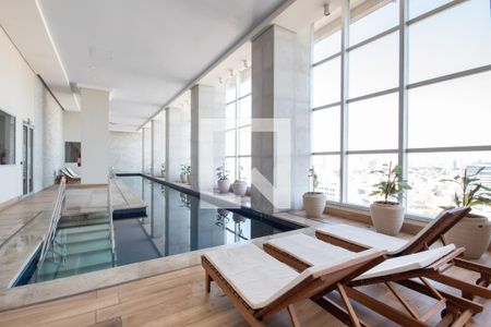Área comum - Piscina Coberta de apartamento à venda com 1 quarto, 45m² em Centro, Osasco