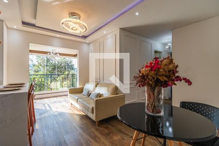 Sala de apartamento à venda com 2 quartos, 62m² em Jardim Tupanci, Barueri