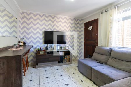 Sala de apartamento à venda com 2 quartos, 48m² em Jardim Redil, São Paulo