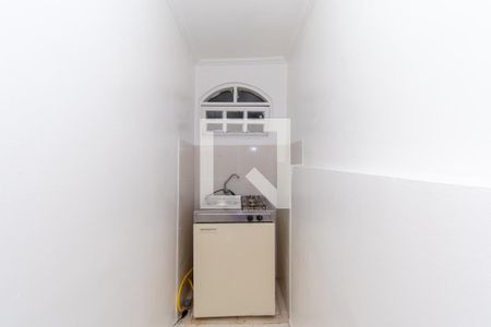 Cozinha de kitnet/studio para alugar com 1 quarto, 20m² em Aclimação, São Paulo