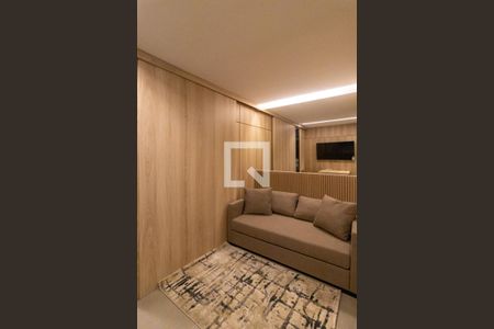 Sala e Cozinha de kitnet/studio para alugar com 1 quarto, 27m² em Itaim Bibi, São Paulo