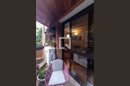 Varanda da Sala de apartamento à venda com 3 quartos, 173m² em Jardim Paulista, São Paulo